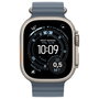 Apple Watch Ultra 3 49mm Titanio Natural con Correa Ocean Azul