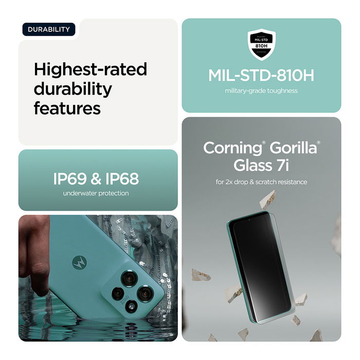 Motorola Edge 60 Neo - Smartphone 5G 256GB/12GB RAM, Pantalla P-OLED 6.36" 120Hz, Cámara Triple 50MP Sony LYTIA, Batería 5000 mAh, Android 15, Color Turquesa PANTONE Frostbite Motorola Edge 60 Neo - Smartphone 5G 256GB/12GB RAM, Pantalla P-OLED 6.36" 120Hz, Cámara Triple 50MP Sony LYTIA, Batería 5000 mAh, Android 15, Color Turquesa PANTONE Frostbite