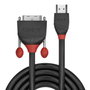 Lindy 36274 Cable Adaptador HDMI tipo A (Estándar) a DVI-D de 5 m, Negro