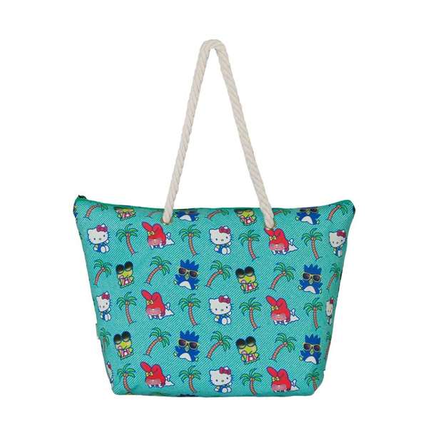 Karactermania Bolsa de Playa Soleil Hello Kitty Palms 52 x17 x37 cm Turquesa Poliéster para Niñas Karactermania Bolsa de Playa Soleil Hello Kitty Palms 52 x17 x37 cm Turquesa Poliéster para Niñas