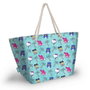 Karactermania Bolsa de Playa Soleil Hello Kitty Palms Turquesa