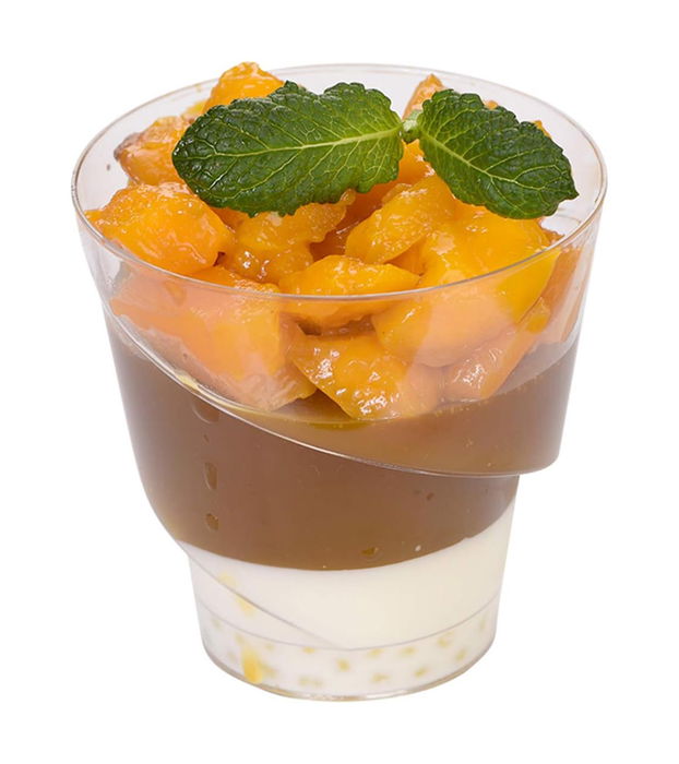 Algon Set de 10 Boles de Degustación, Diámetro 7 cm, Altura 13.5 cm - Para Muestras o Postres (24 Cajas)