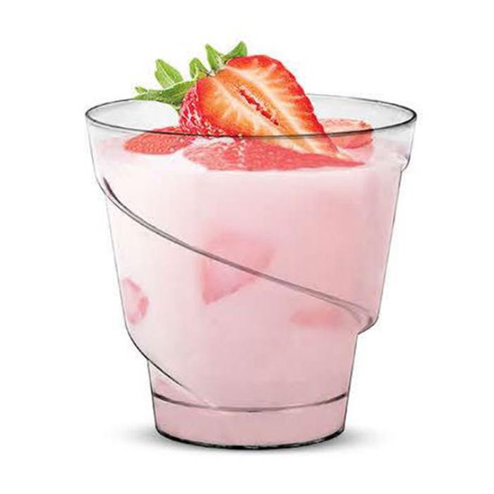 Algon Set de 10 Boles de Degustación, Diámetro 7 cm, Altura 13.5 cm - Para Muestras o Postres (24 Cajas)