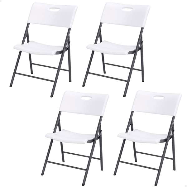Lifetime Silla plegable pack de 4 50x58x83 cm