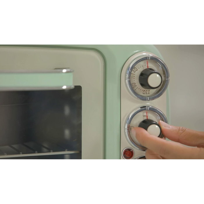 Ariete Mini Horno Vintage 18 Litros Verde