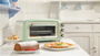 Ariete 979/04 Mini Horno Eléctrico 18 Litros Vintage Verde con Función Estática, Temporizador y Temperatura Regulable hasta 230°C, Incluye Parrilla y Bandeja