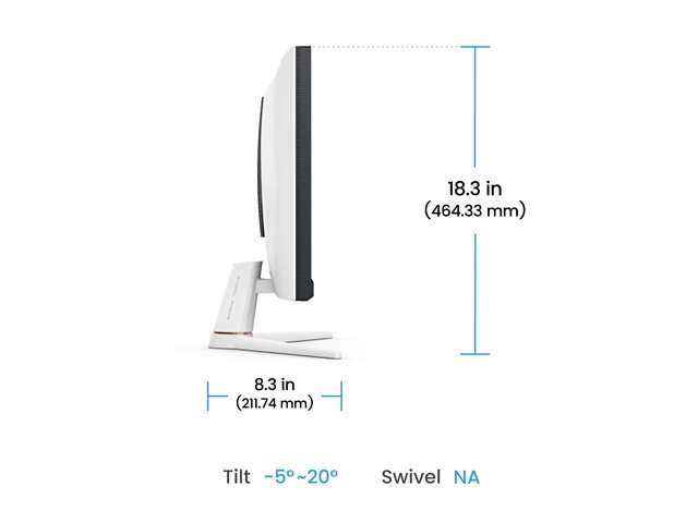 BenQ MOBIUZ EX271 Monitor Gaming 27 pulgadas IPS Full HD 180 Hz Negro y Blanco