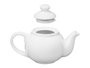VESSIA Tetera de Porcelana Blanca 550ml