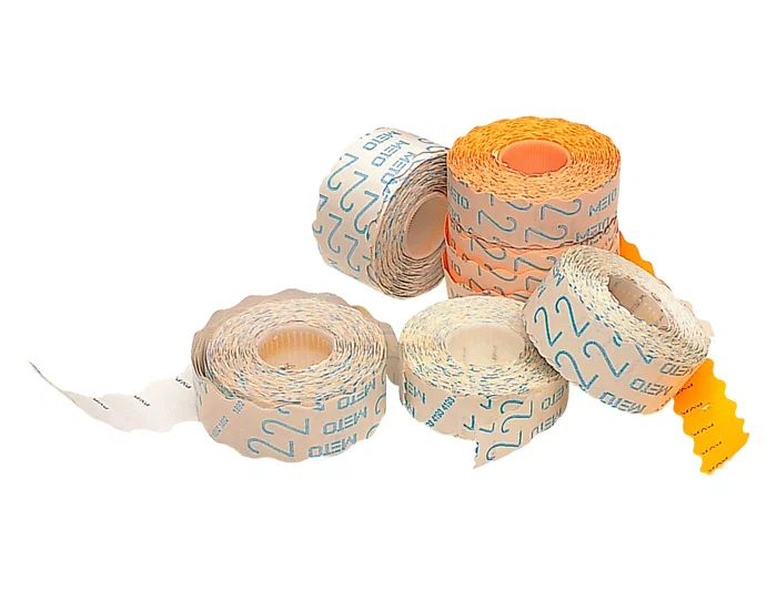 Meto Etiquetas Marcaprecios Adhesivas Onduladas Blancas 32x19 mm 2 Rollos 1000 Etiquetas Meto Etiquetas Marcaprecios Adhesivas Onduladas Blancas 32x19 mm 2 Rollos 1000 Etiquetas