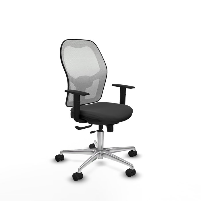 PIQUERAS Y CRESPO Silla de oficina Jorquera Gris oscuro y Blanco PIQUERAS Y CRESPO Silla de oficina Jorquera Gris oscuro y Blanco