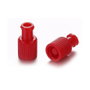 B. Braun Tapón Combistopper Luer-Lock Rojo 100 uds