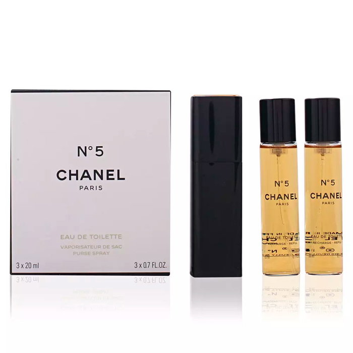Chanel Nº 5 Eau de Toilette Vaporizador para el Bolso 3 x 20 ml