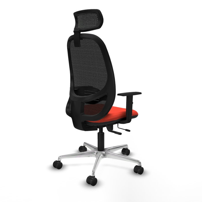 PIQUERAS Y CRESPO Silla de oficina Cilanco Naranja oscuro/Negro PIQUERAS Y CRESPO Silla de oficina Cilanco Naranja oscuro/Negro