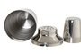 DKD Home Decor Set de Cóctel 7 Piezas Inox Grabado Plateado
