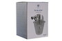 DKD Home Decor Set de Cóctel 7 Piezas Inox Grabado Plateado