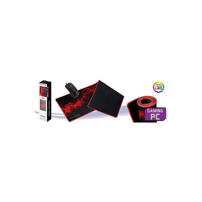 Ardistel Blackfire Ratón Gaming 7D + Alfombrilla XXL BFX150 Ardistel Blackfire Ratón Gaming 7D + Alfombrilla XXL BFX150