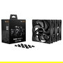 Be Quiet! Pure Wings 3 Ventilador PC 120mm PWM Triple Pack Negro - 3x 1600 RPM 84.8 m³/h 25.5 dB