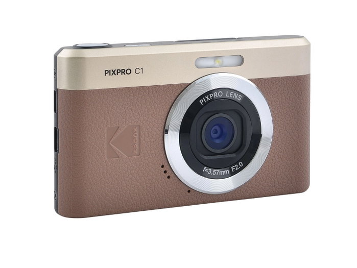 Kodak PixPro C1 Marrón con Tarjeta de Memoria 16 GB