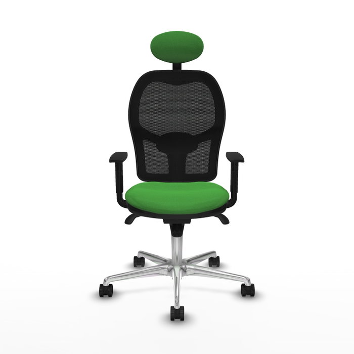 PIQUERAS Y CRESPO Silla de oficina Jorquera Verde y Negro