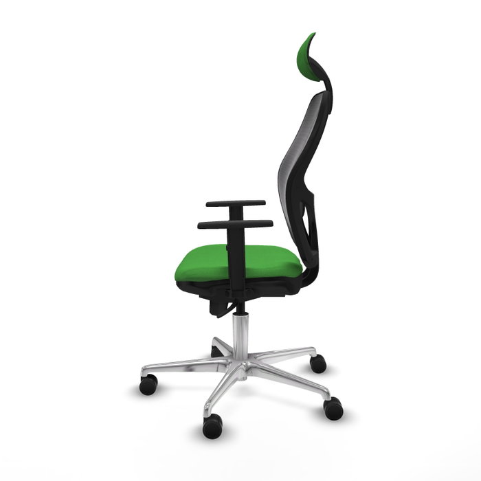 PIQUERAS Y CRESPO Silla de oficina Jorquera Verde y Negro