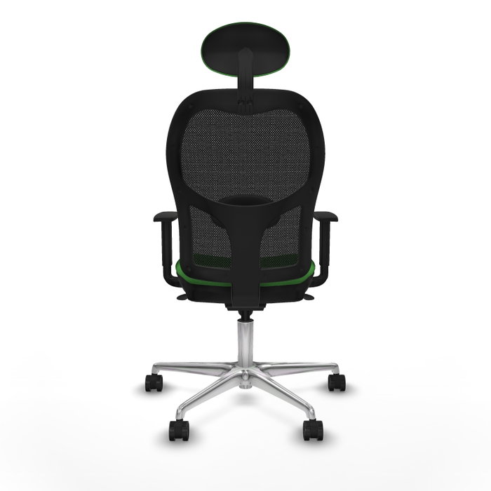 PIQUERAS Y CRESPO Silla de oficina Jorquera Verde y Negro