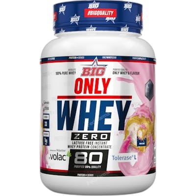 BIG Only Whey Concentrado Proteína en Polvo - Sabor Pink Cake - 1 Kg BIG Only Whey Concentrado Proteína en Polvo - Sabor Pink Cake - 1 Kg