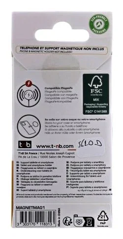 Tnb placas metalicas adhesivas magsafe x3