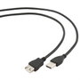 GEMBIRD Cable de Extensión USB 2.0 A/A 1,8m Negro CCP-USB2-AMAF-6