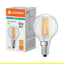 OSRAM LED Classic Filament P 3.4W E14 Transparente - Equivalente 40W, Luz Blanco Cálido 2700K, 470 Lúmenes, Forma A