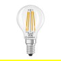 OSRAM LED Classic Filament P 3.4W E14 Transparente - Equivalente 40W, Luz Blanco Cálido 2700K, 470 Lúmenes, Forma A