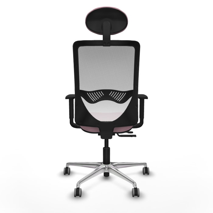 PIQUERAS Y CRESPO Silla de oficina Zulema Rosa y Blanca PIQUERAS Y CRESPO Silla de oficina Zulema Rosa y Blanca
