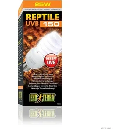 Exo Terra PT2189 Bombilla Fluorescente Compacta UVB 150 Reptile para Terrario - Clima Desértico 26W