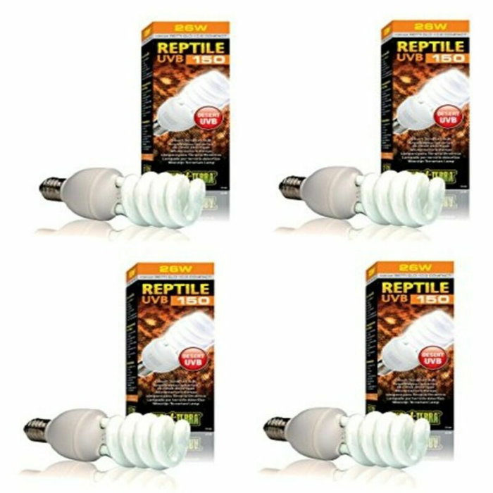 Exo Terra Reptile UVB 150 Bombilla fluorescente compacta UVB 26W para clima desértico