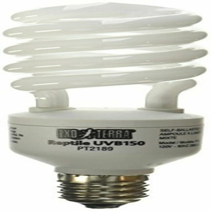 Exo Terra Reptile UVB 150 Bombilla fluorescente compacta UVB 26W para clima desértico