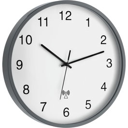 Tfa 60.3511.10 Reloj de pared controlado por radio gris