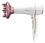 Ufesa Air Sonic Secador de Pelo Profesional 2200W con Motor AC, 2 Velocidades y 3 Temperaturas, Función Aire Frío, Incluye Concentrador y Difusor, Color Rosa y Blanco, Ref. 60306078