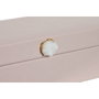 DKD Home Decor Joyero PU Rosa Palo