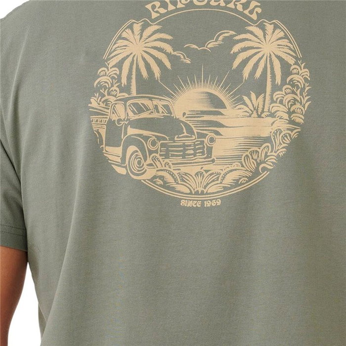 Camiseta de Manga Corta Hombre Rip Curl Surf Trip Tee Azul 5-6 Años