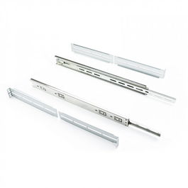 Nanocable 10.21.4218 Guías Laterales Telescópicas para Caja Rack de 19" Plata