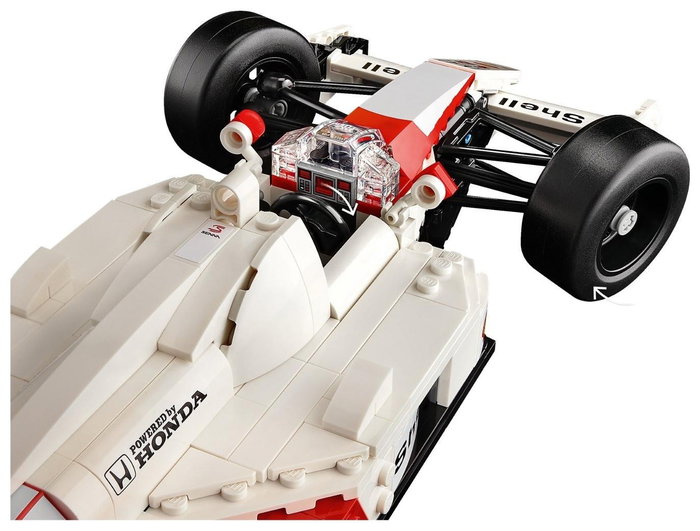 LEGO Icons McLaren MP4/4 y Ayrton Senna, Set de Maquetas de Coches LEGO Icons McLaren MP4/4 y Ayrton Senna, Set de Maquetas de Coches