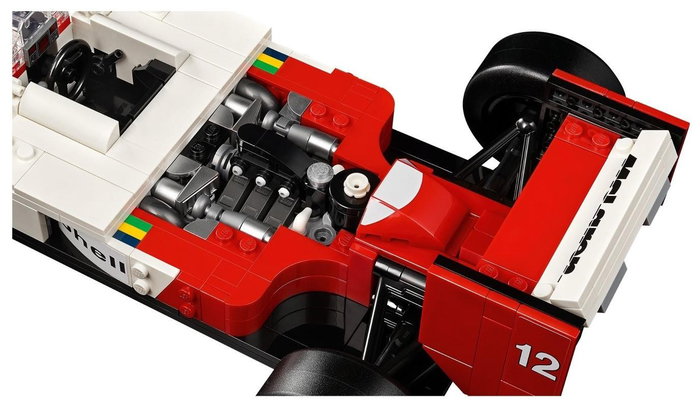 LEGO Icons McLaren MP4/4 y Ayrton Senna, Set de Maquetas de Coches LEGO Icons McLaren MP4/4 y Ayrton Senna, Set de Maquetas de Coches