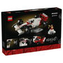 LEGO Icons McLaren MP4/4 & Ayrton Senna 10330, Set de Maqueta de Coche para Adultos