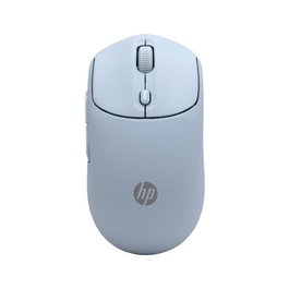 HP 400 Ratón Inalámbrico Dual Bluetooth y 2.4 GHz Ergónomico Ambidiestro - 5 Botones Programables, 6000 DPI, Azul, Batería de Larga Duración, Materiales Reciclados