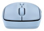 HP 400 Quiet Ratón Inalámbrico Azul, Bluetooth/RF 2.4GHz, 6000dpi, 5 Botones