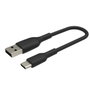 Belkin Cable USB-A a USB-C CAB001BT0MBK Negro 0,15 m