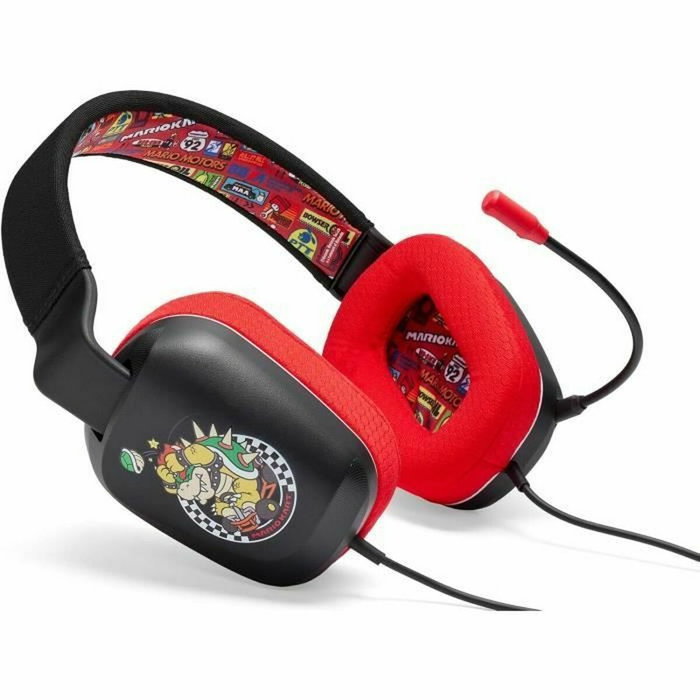 Power A Auriculares Estéreo con Cable para Nintendo Switch - Mario Kart