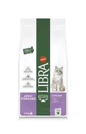 Affinity Libra Feline Adult Sterilized Alimento Húmedo para Gatos Esterilizados Sabor Pollo y Pavo, 1.5 kg