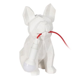 Ixia Lámpara de Mesa Perro Blanco