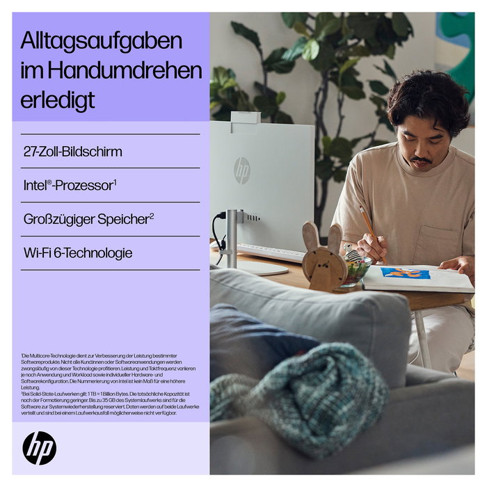 HP All-in-One-PC 27-cr0009ng 68,6 cm (27 Zoll)