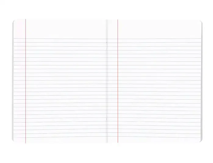 Liderpapel Scriptus A5 Plus Libreta Horizontal con Margen 48 Hojas
